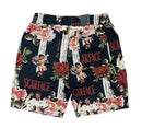 Reason 'Scarface' Floral Shorts (Black) SFS6SM-602 - FRESH N FITTED