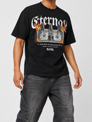 R3TRO WORLD 'Eternal' T-Shirt In Black