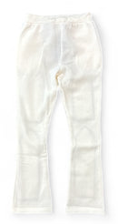 Black Pike Kids 'Renaissance' Stacked Sweatpants (Natural) FB2537SK