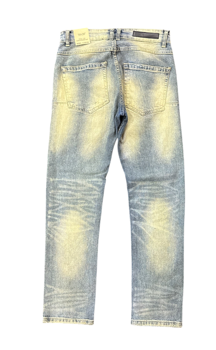 Taker 'Cross Hatch' Denim (Tint) T4101 - FRESH N FITTED