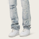 Smoke Rise 'Racing Jean' Straight Denim (Romero Blue) JP26S428