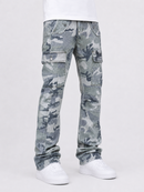 Kind Red 'Rhinestone Camo' Stacked Pants (Green Camo) KD2228