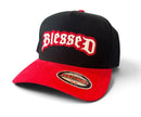 MUKA 'Blessed Patch' Snapback Hat (Blk/Red) S4620