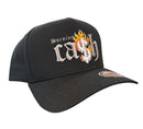 MUKA 'Burning Cash' Snapback Hat (Black) S4455 - FRESH N FITTED
