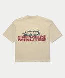 7M ‘Crucifix' T-Shirt (Beige) - FRESH N FITTED