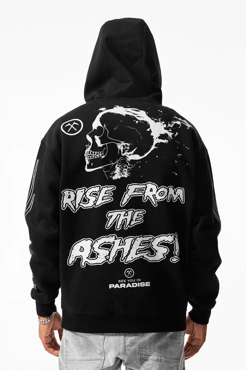 Jordan Craig 'Reincarnation' Pullover Hoodie (Black) 8629H - FRESH N FITTED