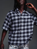 Guapi 'Obsidian' Plaid Shirt in Black