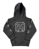 FWRD Kids 'Saint Crytsal' Fleece Pullover Hoodie (Black) FW-10638K