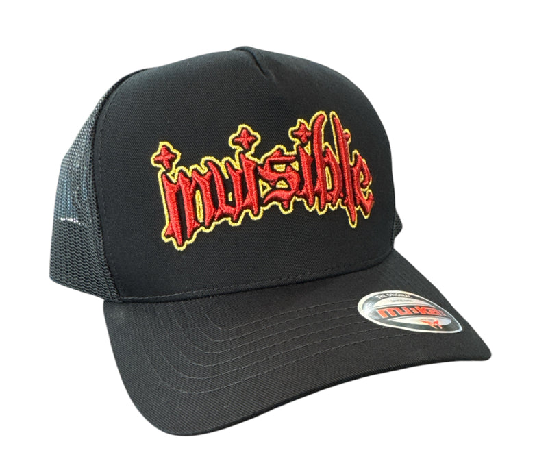 MUKA 'Invisible' Trucker Hat (Black) T5476