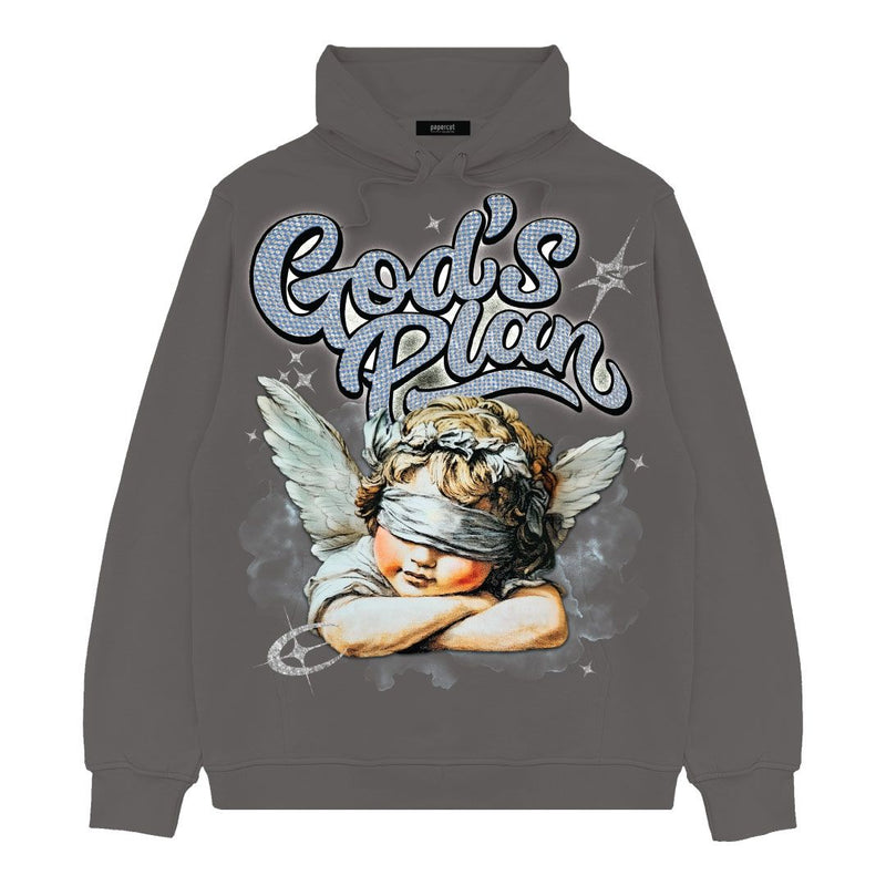 Papercut 'God’s Plan' Hoodie (Charcoal) - FRESH N FITTED