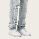 Smoke Rise 'Racing Jean' Straight Denim (Romero Blue) JP26S428