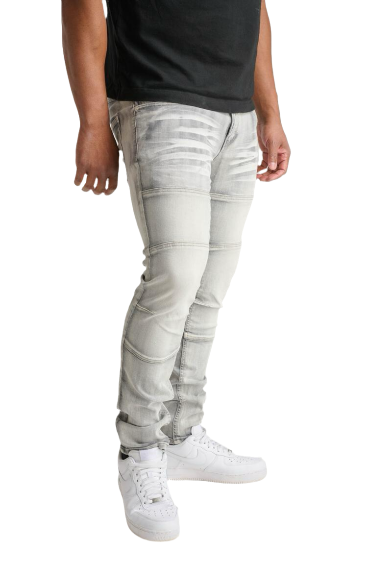 Spark Stretch Denim (Gray) S3003 - FRESH N FITTED