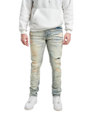Spark Slim Fit Stretch Denim (Tint) S4405 - FRESH N FITTED