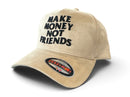 MUKA 'Make Money Not Friends' Snapback Hat (Sand) S4625