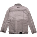 Makobi Kids 'Bergamo' Denim Jacket B1026 (Grey) - Fresh N Fitted Inc 2