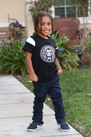 Makobi Kids 'Monogram' Denim (Navy) B1941 - Fresh N Fitted Inc