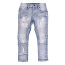 Makobi Kids 'Rick Biker' Denim (Lt.Wash) B1786 - Fresh N Fitted Inc