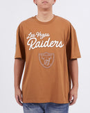 Pro Standard 'Las Vegas Raiders Paint The City' Drop Shoulder T-Shirt (Clay Brown) FOR1410397 - FRESH N FITTED