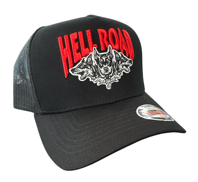 MUKA 'Hell Road' Trucker Hat (Black) T5480