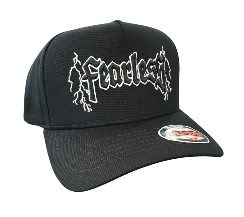 MUKA 'Fearless' Snapback Hat (Black) S4462