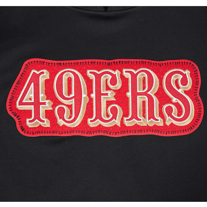 Pro Standard San Francisco 49ers 'DIY Pick Stitch' Hoodie (Black) FS45410580 - FRESH N FITTED