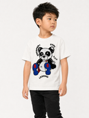 FWRD Kids 'Panda' Rhinestone T-Shirt (White) FW-180809