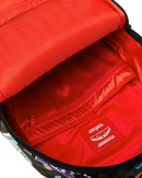 Sprayground Monopoly Time To Go backpack with colorful Monopoly-inspired design and adjustable straps.