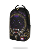 Sprayground Marvel Wakanda Black Panther Shark backpack featuring a bold graphic design and adjustable straps.