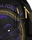 Sprayground Marvel Wakanda Black Panther Shark backpack with bold graphic design and adjustable straps, accessories for fans.