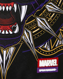 Sprayground Marvel Wakanda Black Panther Shark backpack with bold graphic design and adjustable straps.