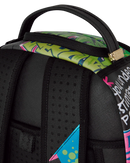 Sprayground Star Wars Vader Graff Stack backpack featuring bold graffiti-style Darth Vader design and multiple compartments.