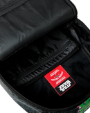 Sprayground Star Wars Vader Graff Stack backpack featuring a bold Darth Vader design and graffiti-style artwork.
