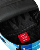 Sprayground Pac-Man official collaboration backpack with colorful graphic design and multiple compartments, casual accessory for everyday use.