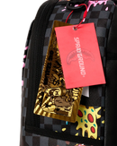 Sprayground Looney Tunes Tazmanian Devil backpack featuring colorful Taz graphic and durable design, ideal for carrying essentials.