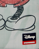 Sprayground Disney Mickey Sketch backpack featuring a colorful Mickey Mouse design and adjustable straps.