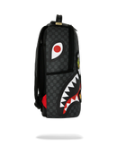 Sprayground Scrooge McDuck money counter backpack featuring cartoon character and bold design, stylish accessories for fans.