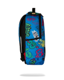 Sprayground Monopoly Grab & Go Go Go backpack with colorful graphic design and adjustable straps, accessories for everyday use.