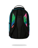 Sprayground DC Joker No Rules backpack with bold Joker graphic, black straps, and multiple compartments, accessory for street style.