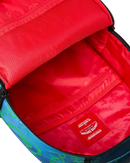 Sprayground DC Joker No Rules backpack featuring bold Joker design, durable straps, and spacious main compartment for accessories.