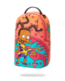 Sprayground Rugrats Susie Hula Hoops backpack featuring colorful cartoon character design and adjustable straps.