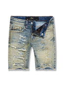 Jordan Craig Kids 'Arlington' Denim Shorts (Desert Storm) J3226SK - FRESH N FITTED
