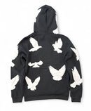 Black Pike 'Bird Gang' Hoodie (Black) FB2531S