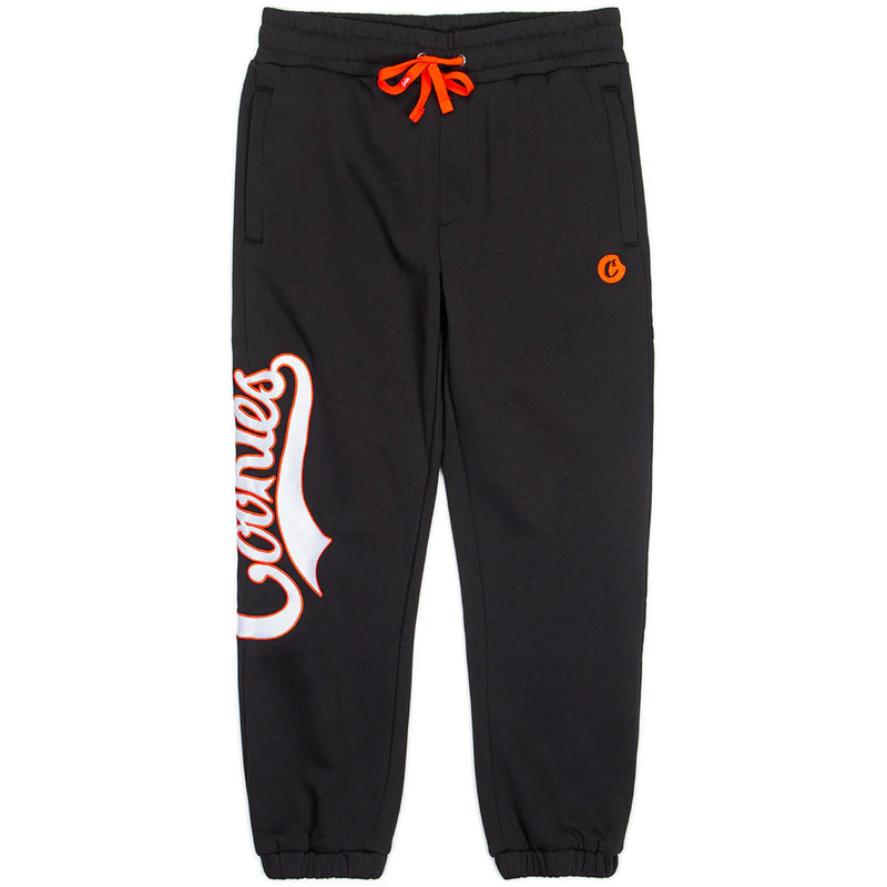 Cookies 'Bases Loaded' Fleece Sweatpants (Black) CM243BKP02 - FRESH N FITTED