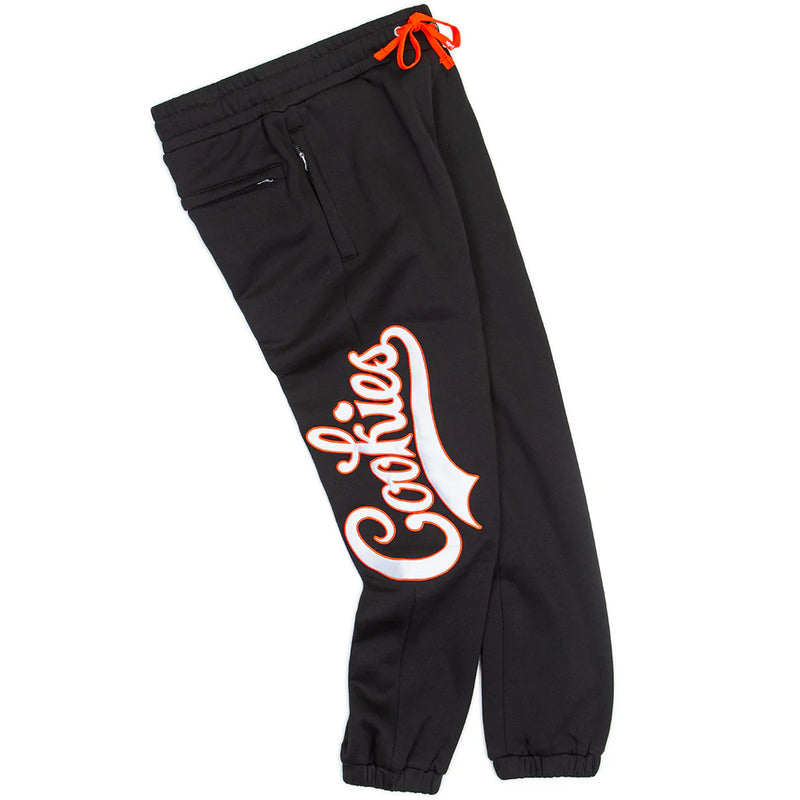 Cookies 'Bases Loaded' Fleece Sweatpants (Black) CM243BKP02 - FRESH N FITTED
