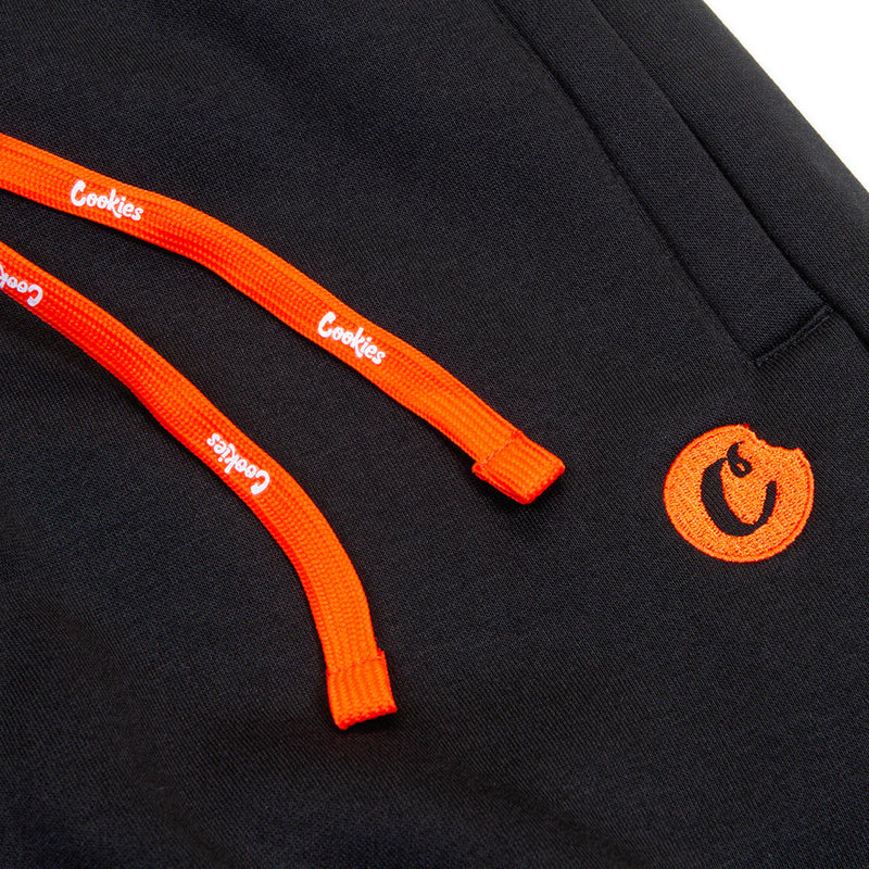 Cookies 'Bases Loaded' Fleece Sweatpants (Black) CM243BKP02 - FRESH N FITTED