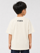 Black Label Kids 'Vibes' T-Shirt (Cream)