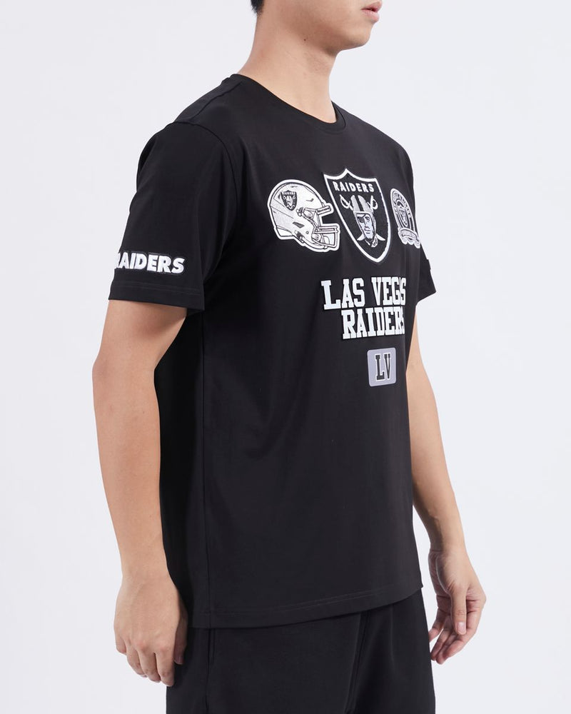 Pro Standard 'Las Vegas Raiders Area Code' T-Shirt (Black) FOR1410381 - FRESH N FITTED