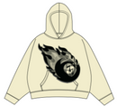 7M ‘7 BALL' Hoodie (Cream) - FRESH N FITTED
