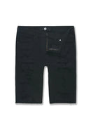 Jordan Craig 'Tulsa' Twill Denim Shorts (Black) J3219S - FRESH N FITTED