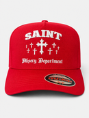 MUKA 'Saint Misery Dept.' Snapback Hat (Red) S4619